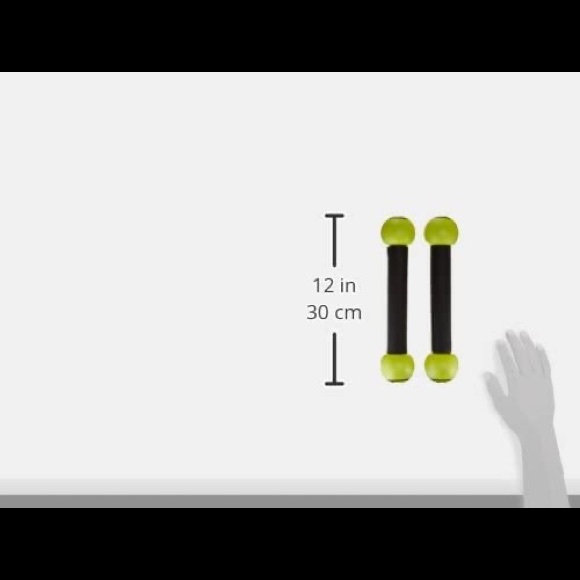 Zumba Exhilarate Toning Sticks-Shake Weights 1 Lb, 1 Pair NIB - Picture 11 of 12